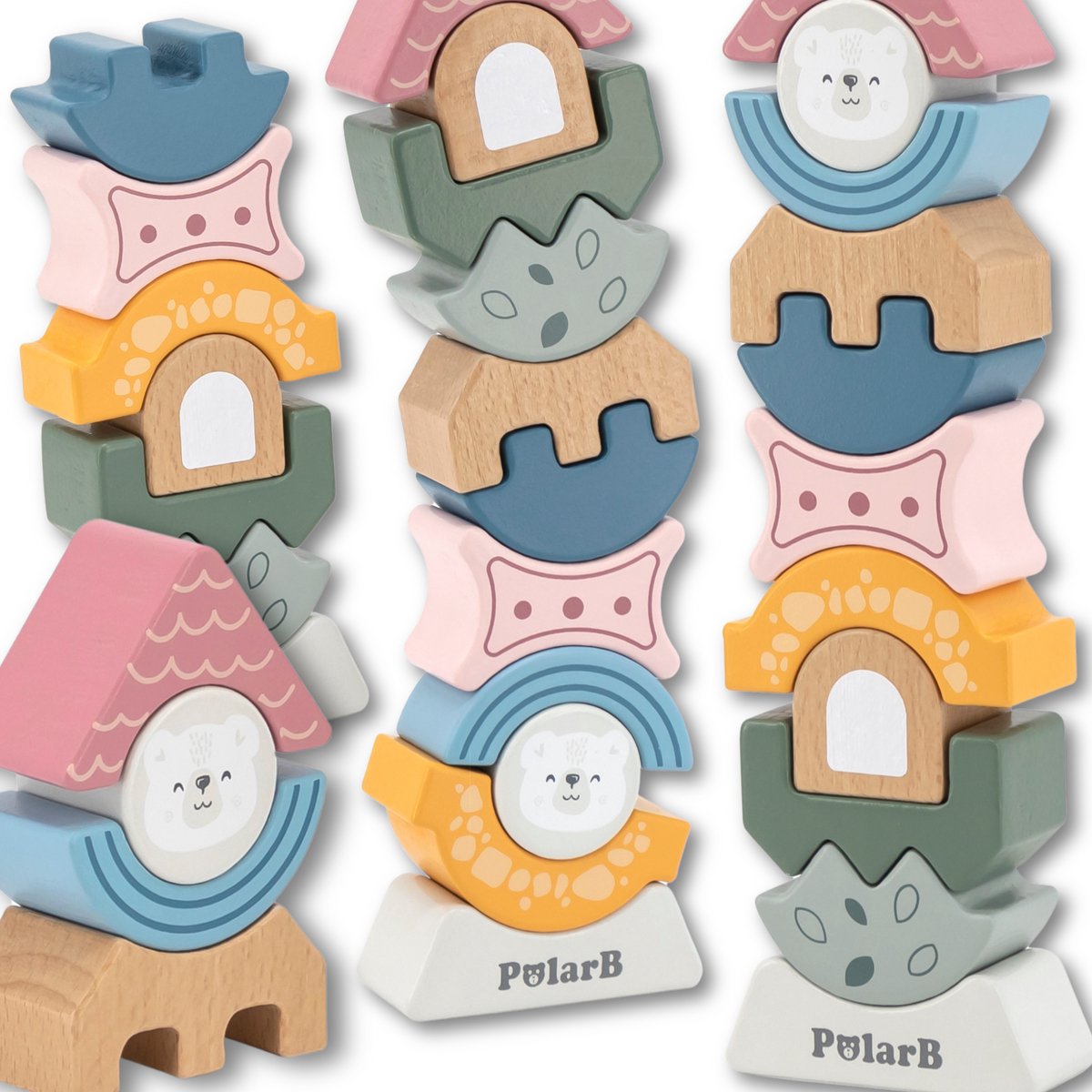 Torre apilable de madera Polarb ®