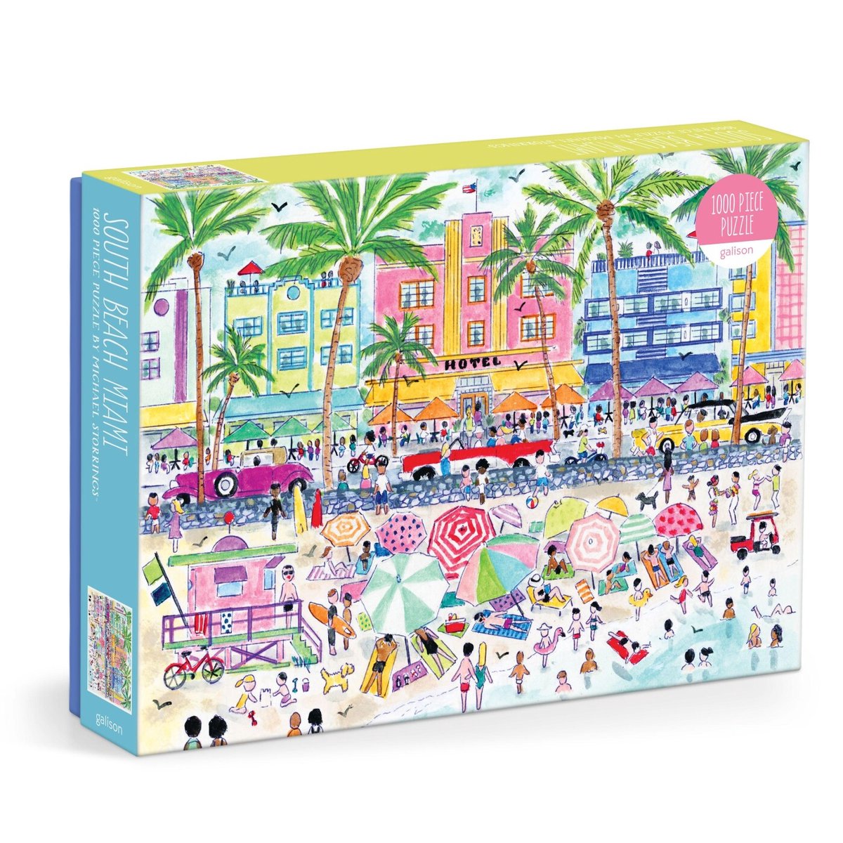 Puzzle di Michael Storrings South Beach Miami da 1000 pezzi