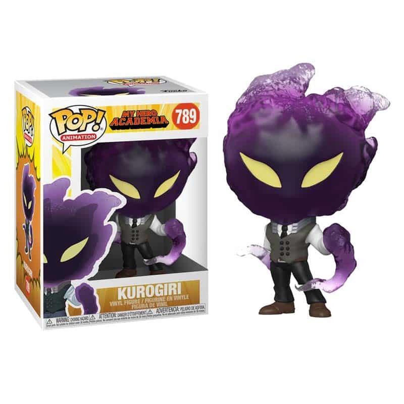 Funko my hero academia figura coleccionable pop! animación kurogiri 9 cm multicolores