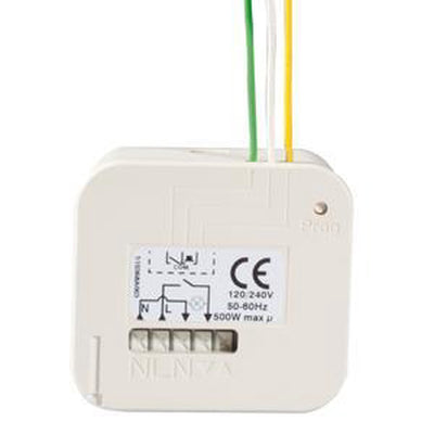 Somfy recessed receiver indoor lighting