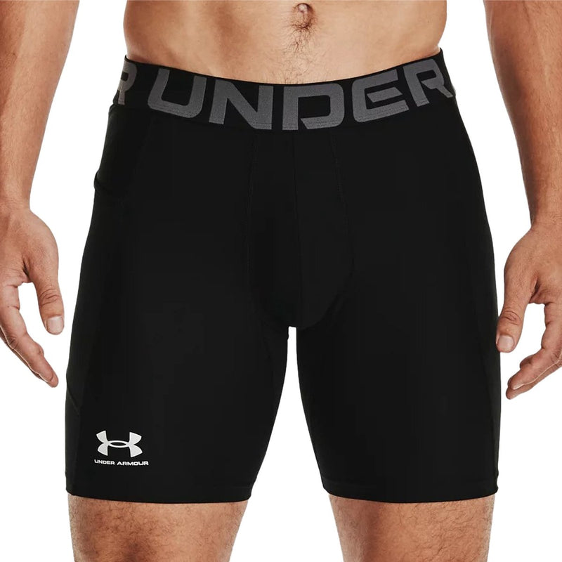 Pantaloni sportivi da uomo Under Armour UA HG Armor Shorts-BLK - Nero - Bianco