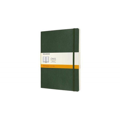 Moleskine classic notitieboek - extra large - softcover - gelinieerd - mirte groen
