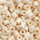 Cuentas para planchar Nabbi, medidas 5x5 mm, medida de agujero 2,5 mm, medianas, beige claro (32251), 6000 piezas 1 caja