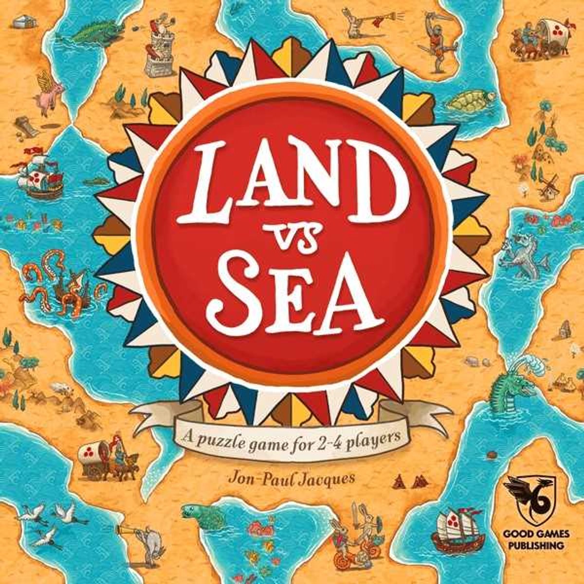 Good games publishing terra vs mare - gioco da tavolo (ita)