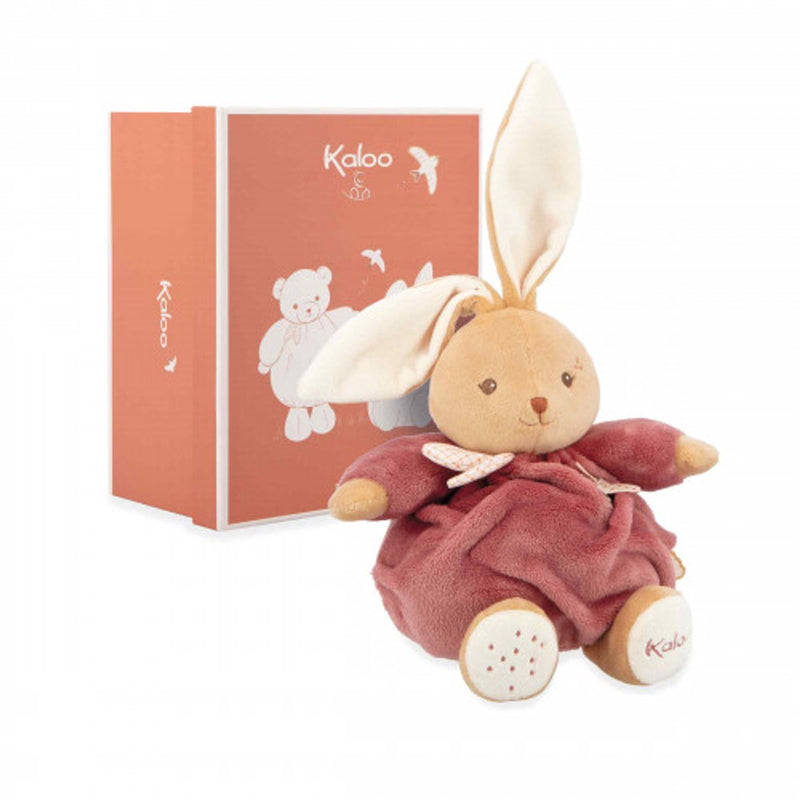 Kaloo patapouf - peluche - conejo - color burdeos - 17 cm.