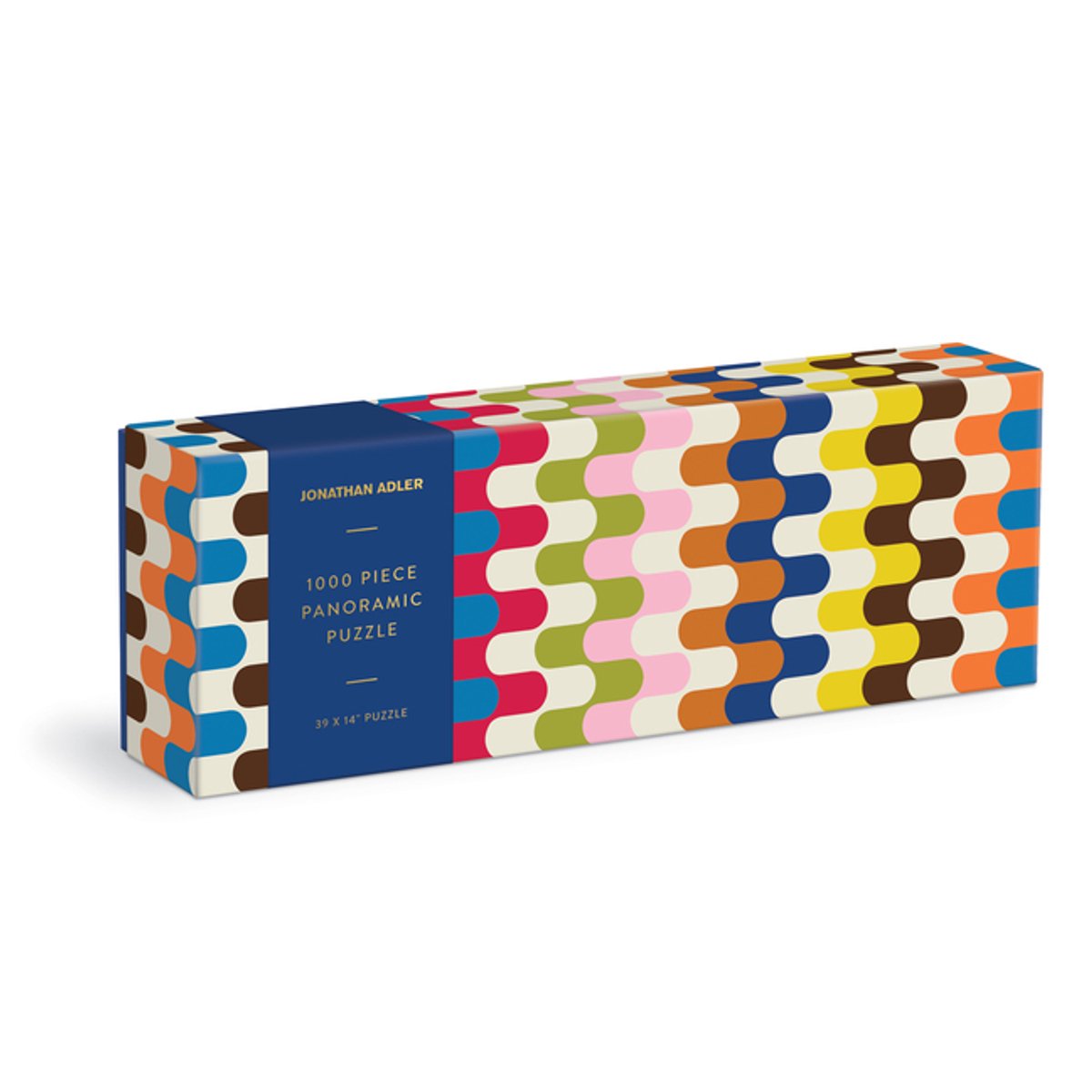 Jonathan Adler Bargello Puzzle panoramico da 1000 pezzi