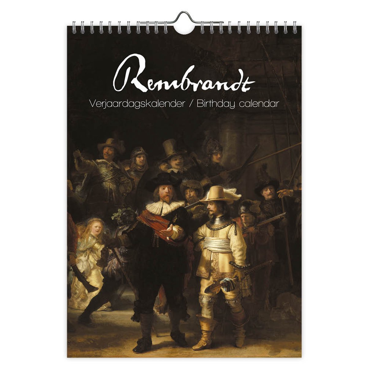 Calendario compleanno Rembrandt van Rijn Rembrandt - A4