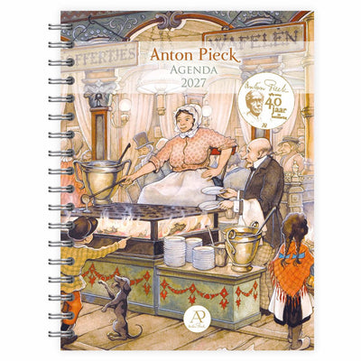 Agenda da scrivania Comello Anton Pieck poffertjes e waffle 2027