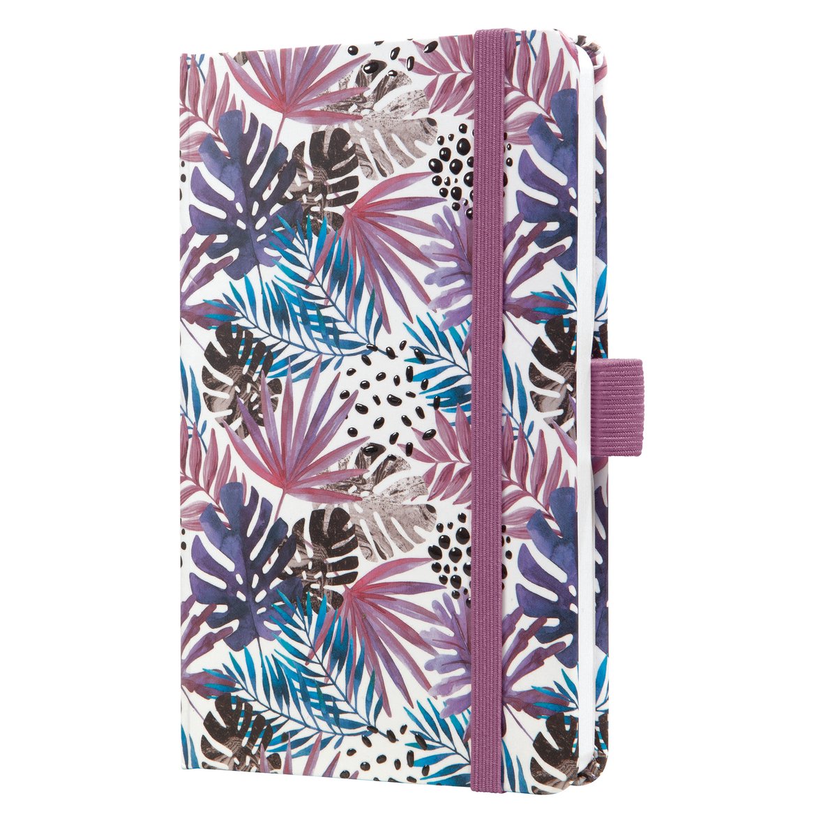 Sigel weekagenda beauty 2026 - formaat a6 - violet jungle fever - hardcover - si-j6354