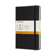 Taccuino classico Moleskine - medio - copertina rigida - a righe - nero