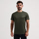 Maglia running promozionale Rogelli uomo - maniche corte - verde militare - m