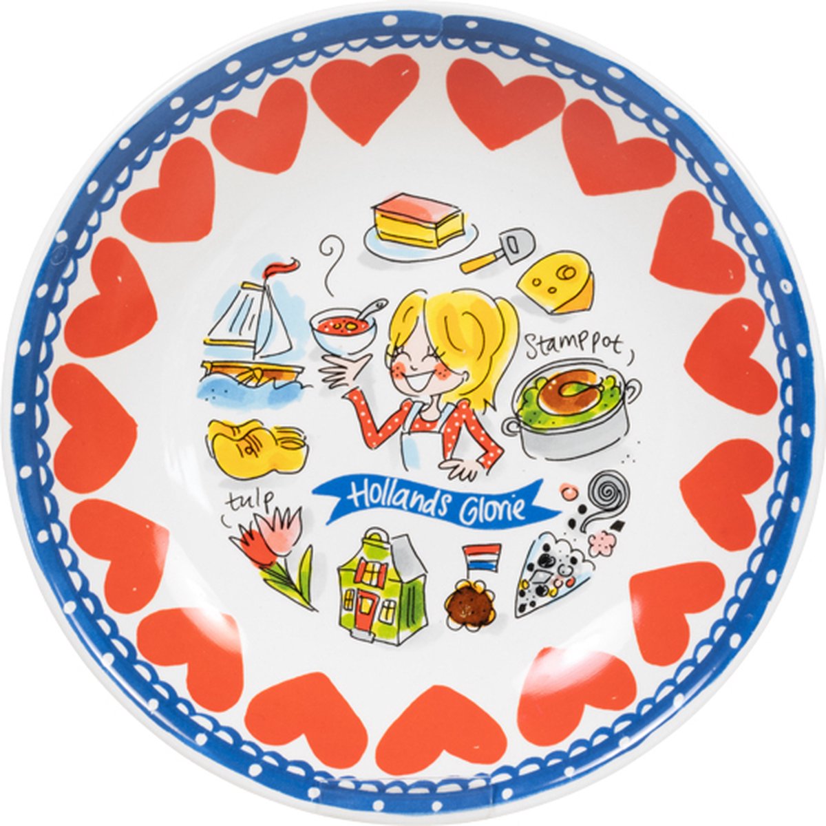 Speciali Blond Amsterdam Piatto fondo Dutch Glory ø23cm