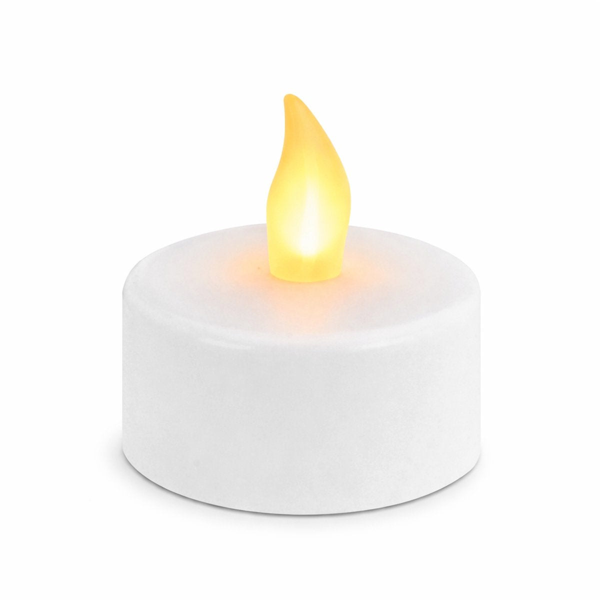 Arti casa Velas de té LED 2 piezas - Velas de té LED parpadeantes con batería - Velas de té sin llama abierta - ø3,7 cm - Blanco