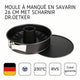 Dr. oetker - molde desmontable 'tradition' - 26 cm - con 2 bases
