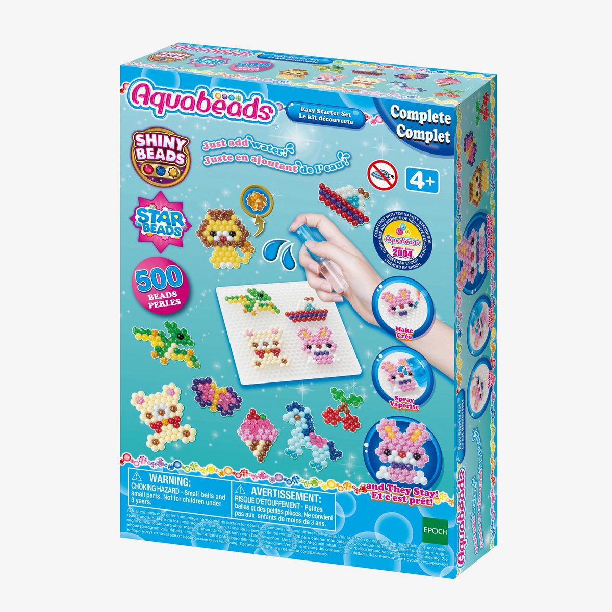 Brand unit aquabeads beads Basic craft set blue