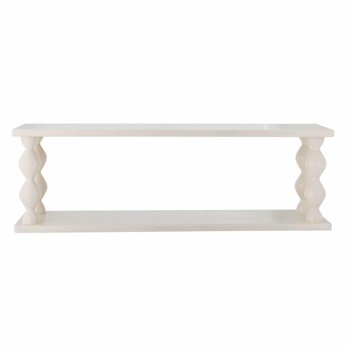 Bloomingville estante de pared salino m blanco