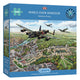 Gibsons - Wings Over Windsor (di Matthew Emeny) - 1000 pezzi 68×49 cm (l×a) - puzzle per adulti