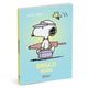 Agenda escolar internacional Snoopy - azul - con páginas intermedias