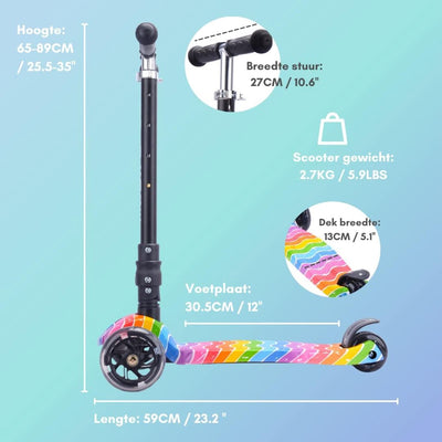 Boldcube grande scooter a tre ruote - cristallo Rubix