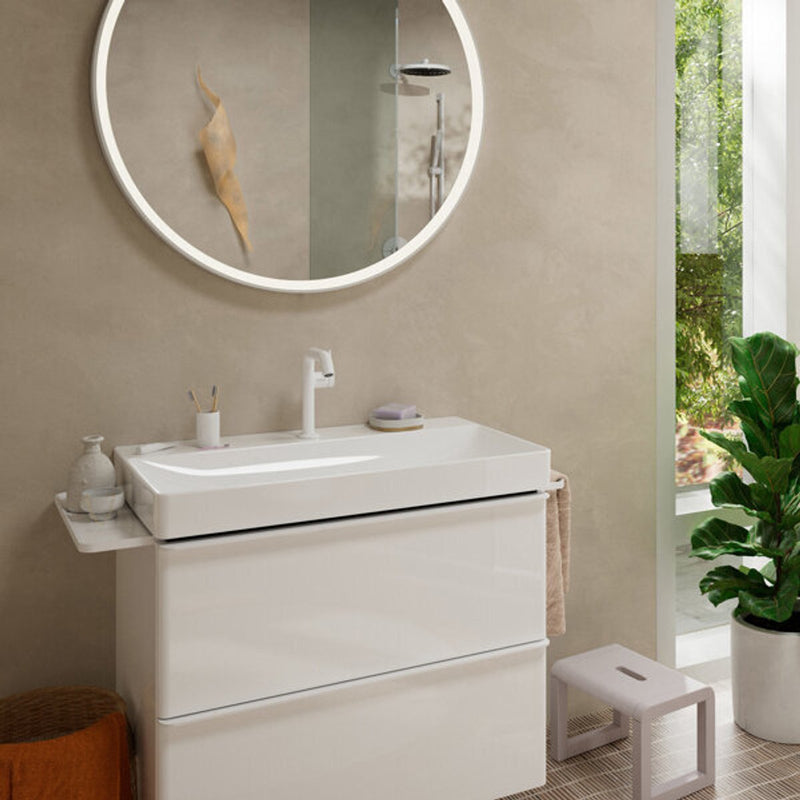 Hansgrohe tecturis s - rubinetto per lavabo - funzionamento monocomando - cool start a risparmio energetico - con tappo di scarico - dimensione 150 mm - cromato