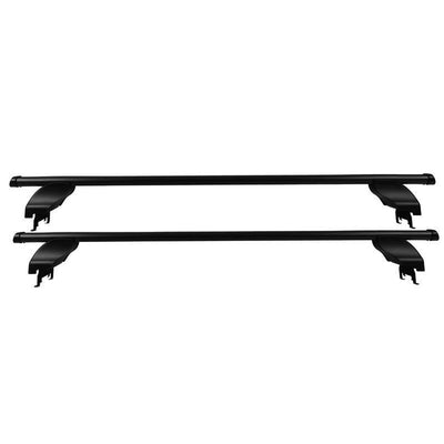 Juego de portaequipajes Twinny Load s29 - portaequipajes de acero - para coches con canalón - con cerradura - homologación TüV-GS - capacidad de carga máxima 50 kg