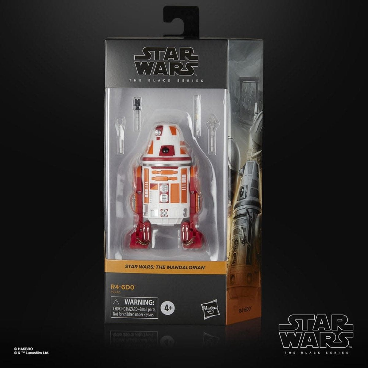 Action figure Hasbro Star Wars: The Mandalorian Black Series R4-6D0 15 cm