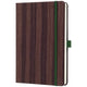 Cuaderno sigel - conceptum - a5 - estructura de madera - rayado - tapa dura - si-co674