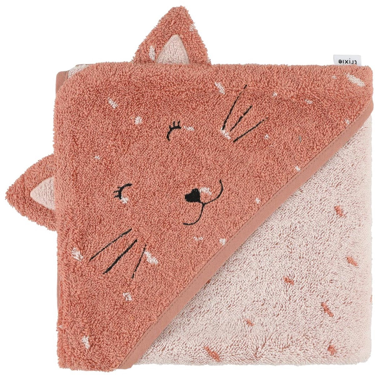 Toalla con capucha Trixie | 75x75cm - sra. gato