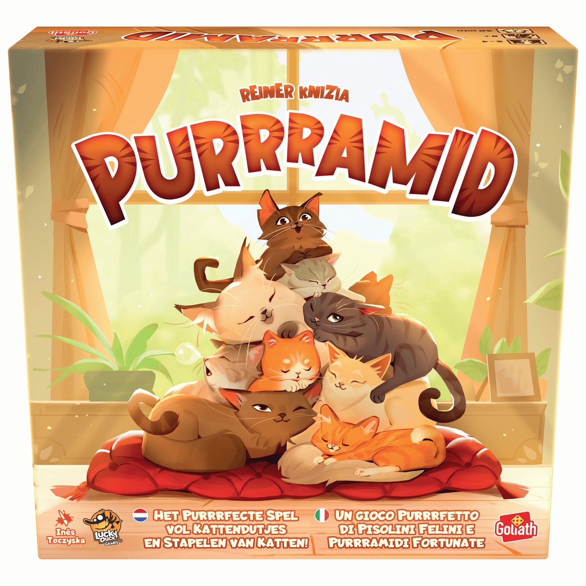 Goliath purrramid - gioco per famiglie - da 2 a 4 giocatori - da 8 anni