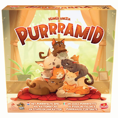 Goliath purrramid - family game - 2 to 4 players - from 8 years
