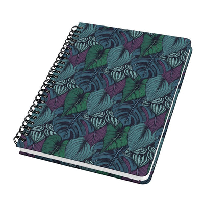Sigel - quaderno a spirale - jolie - a5 - copertina rigida - 120 pagine - pois - carta da 100 grammi - Jungle Dreams - si-jn612