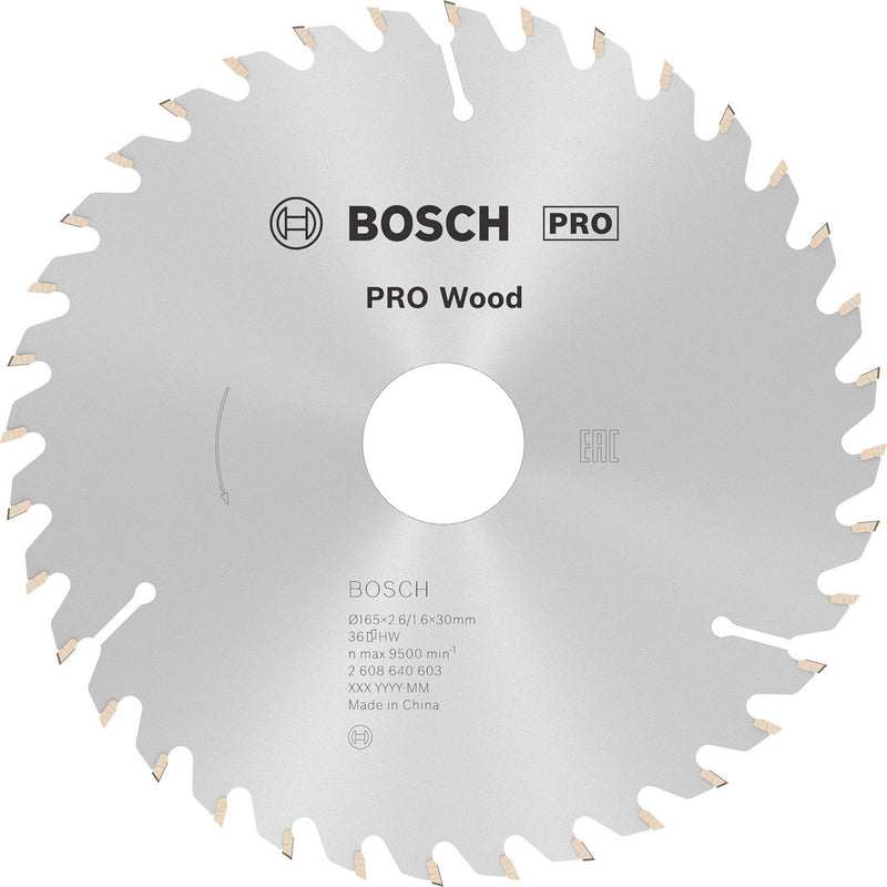 Bosch cirkzb opt 165x30 20x2.6 36t wz