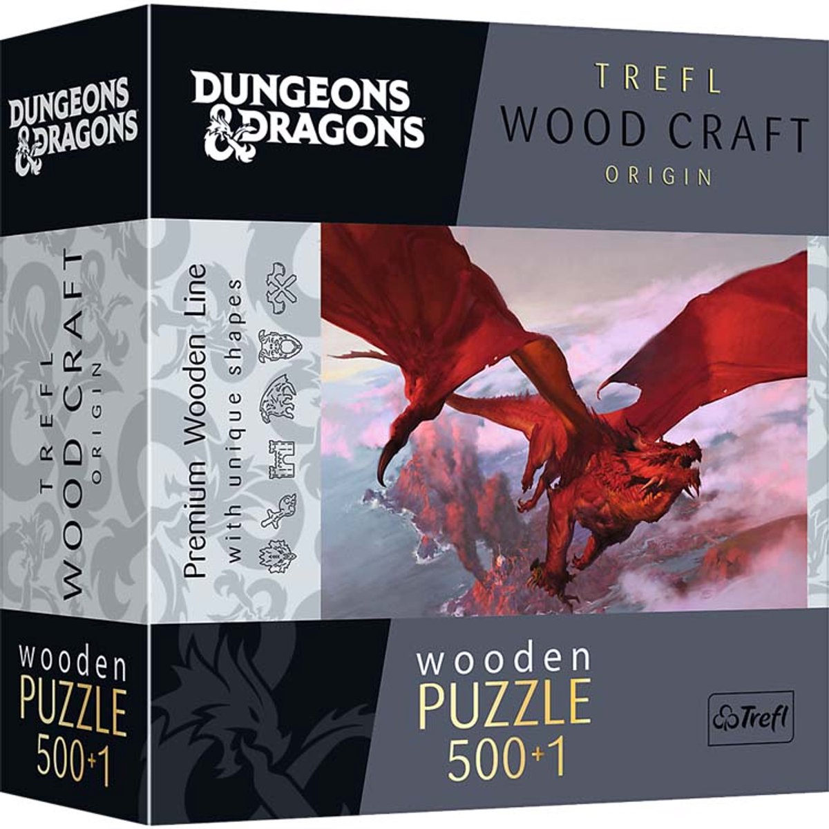 Trefl 500+1wp - antico drago rosso hasbro dungeon draghi