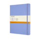 Taccuino classico Moleskine - extra large - copertina rigida - a righe - blu ortensia