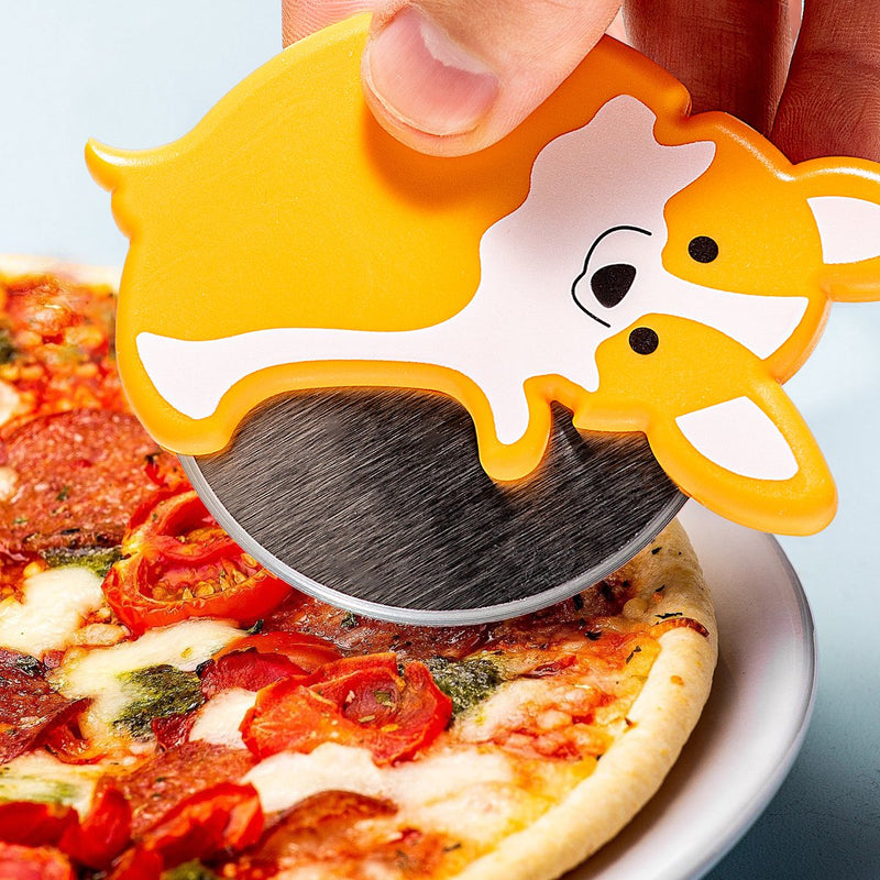Cortador de pizza Kikkerland Corgi de