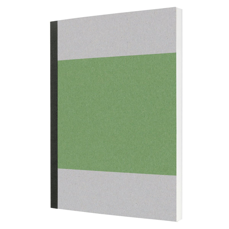 Sigel quaderno quicknote - a5 verde impulso copertina morbida vuota - 200 pagine 80 grammi - si-sn400