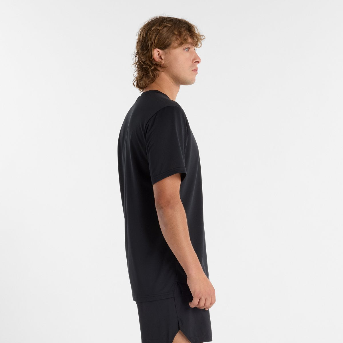 Maglietta sportiva da uomo New Balance Sport a maniche corte - nera