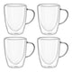 Bicchiere Leonardo Duo a doppia parete 300ml - set 4