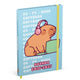 Agenda Capybara lannoo - agenda scolastica 2026-2027 - formato a5 - - azzurro