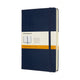 Moleskine classic notitieboek - expanded - large - hardcover - gelinieerd - saffier blauw