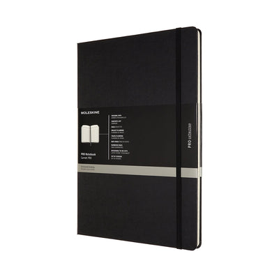 Moleskine professional notebook - a4 - hardcover - black