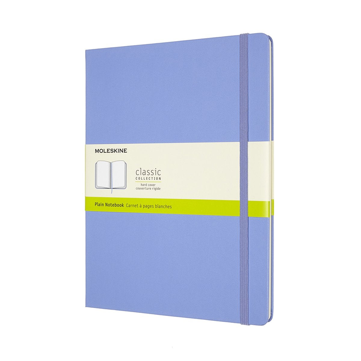 Taccuino classico Moleskine - extra large - copertina rigida - vuoto - blu ortensia
