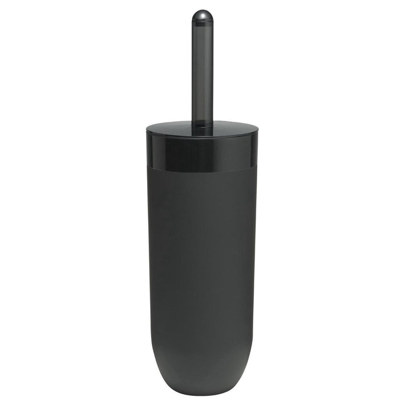 Sealskin Bloom - scopino per WC con supporto - da terra - nero