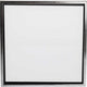 Creativ company lienzo con marco, dimensiones 40x40 cm, 360 gr, plata antigua, blanco, 1 pieza