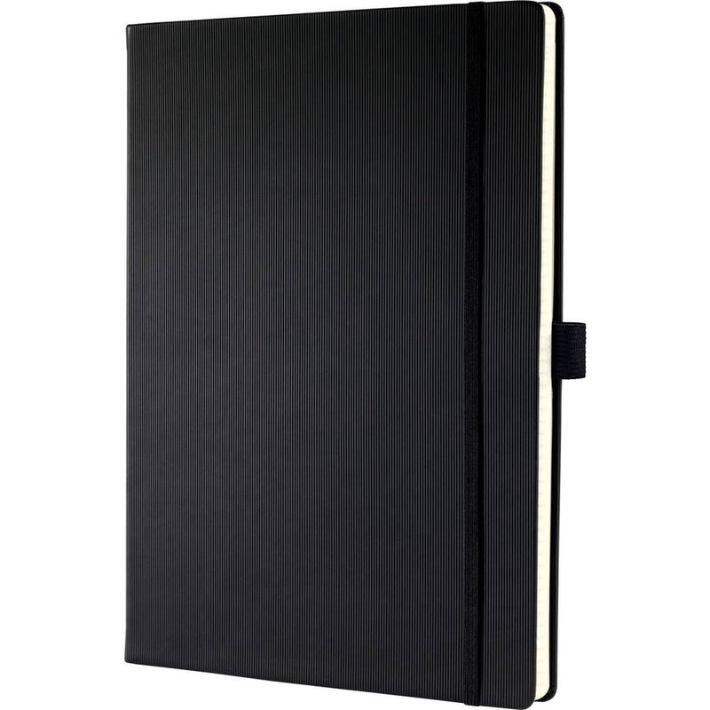 Sigel notebook - conceptum - a4 - black - hardcover - 194 pages - 80 grams - dots - si-co108