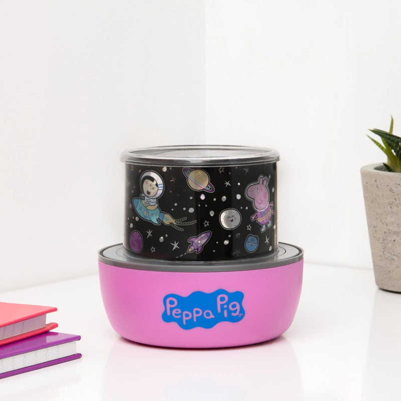 Paladone Peppa Pig Luz de proyección - Lámpara de proyector con licencia oficial con sonidos Escenas cambiables, 4 modos de luz, luz nocturna relajante para la hora de dormir -