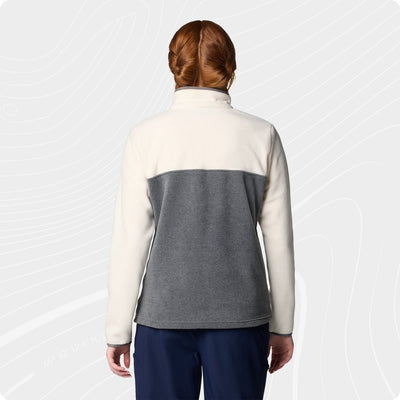 Columbia benton springs™ 1 2 snap pull over ii women's outdoor vest - gray