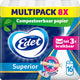 Papel de cocina Edet superior 8 x 2 rollos