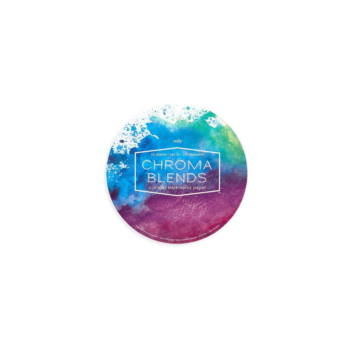 Ooly - chroma blends - circulair - aquarel papier pad