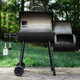 Char-griller smokin' pro grill barile di carbone (carburante) nero